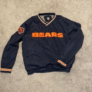 Chicago Bears pullover jacket size XL